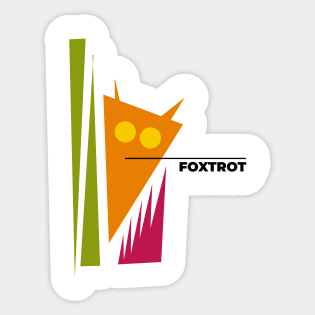 FoxTrot Sticker by wemerge